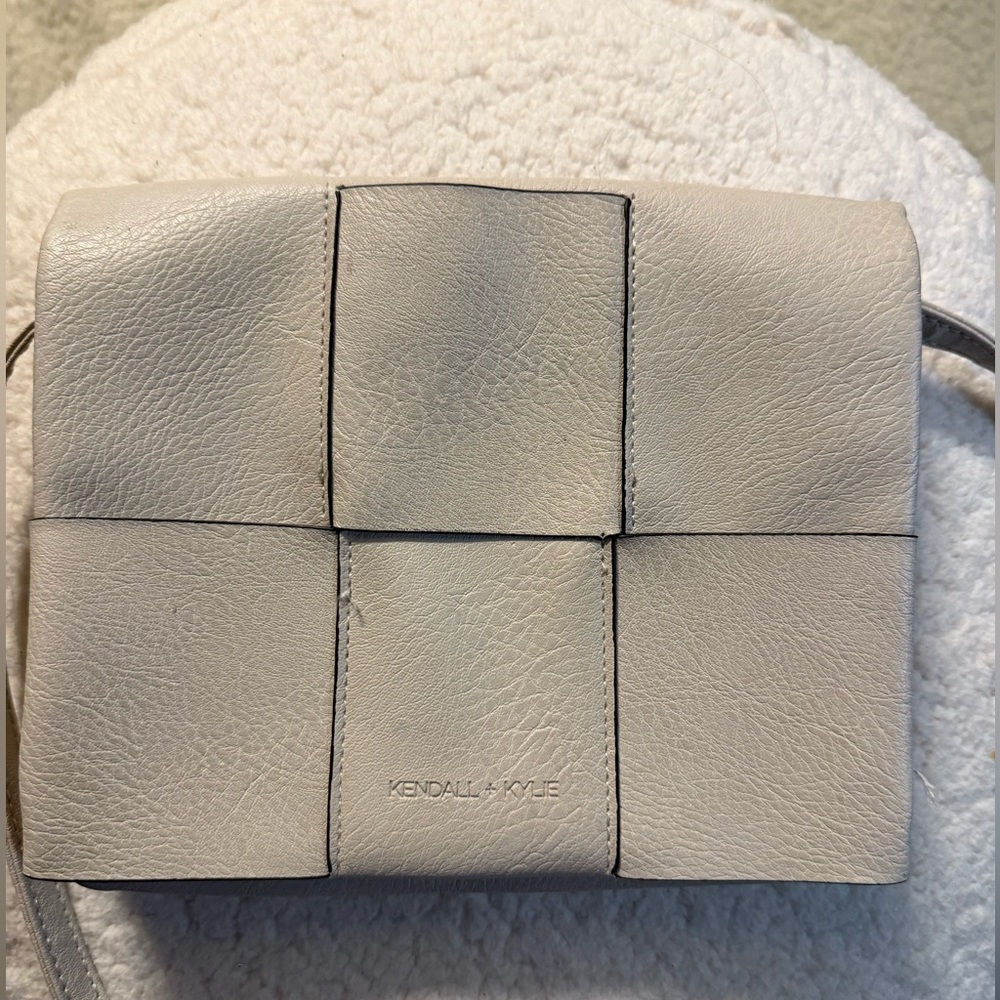 Kendall & Kylie Cream Crossbody Bag